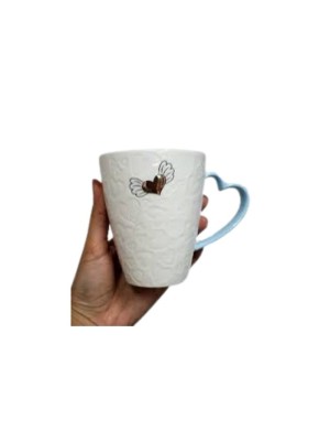 CANECA PORCELANA ASAS