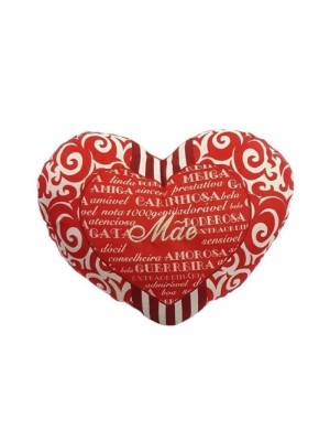 PRESENTE DIA DAS MÃES ALMOFADA CORAÇÃO MODELOS LINDOS