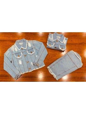 JAQUETA JEANS MARYLAND DESTROYER