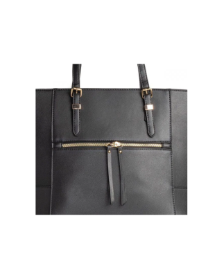 BOLSA AN FEMININA DE OMBRO PRETO WBFP-84016