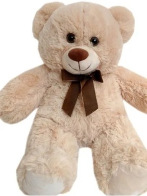 PELÚCIA URSINHO LAÇO 45CM TRÊS CORES F1460