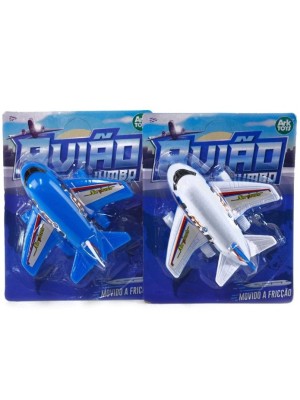 AVIÃO JUMBO MOVIDO A FRICÇÃO