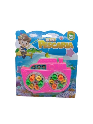 MINI JOGO DE PESCARIA DUPLO NAVIO