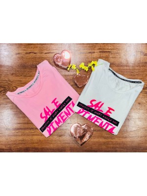 BLUSA T-SHIRT SAL E PIMENTA MANGA CURTA PRACTICE